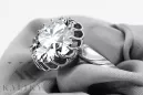 Zircon Sterling silver 925 Ring Vintage Jewlery vrc035s